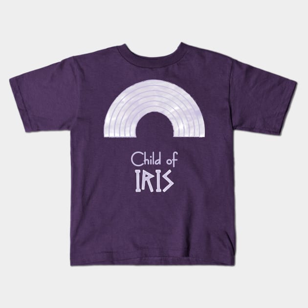 Child of Iris – Percy Jackson inspired design Kids T-Shirt by NxtArt